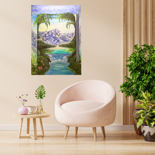 Acrylmalerei Innere Schätze